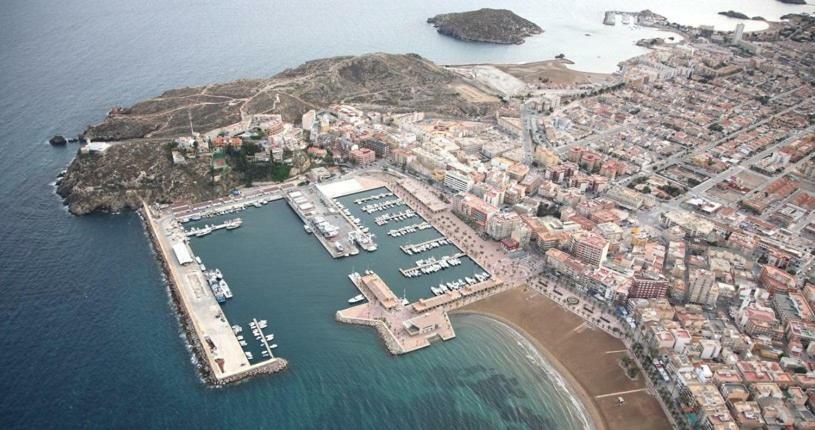 Piso Lujoso Villa Puerto de Mazarron Bagian luar foto